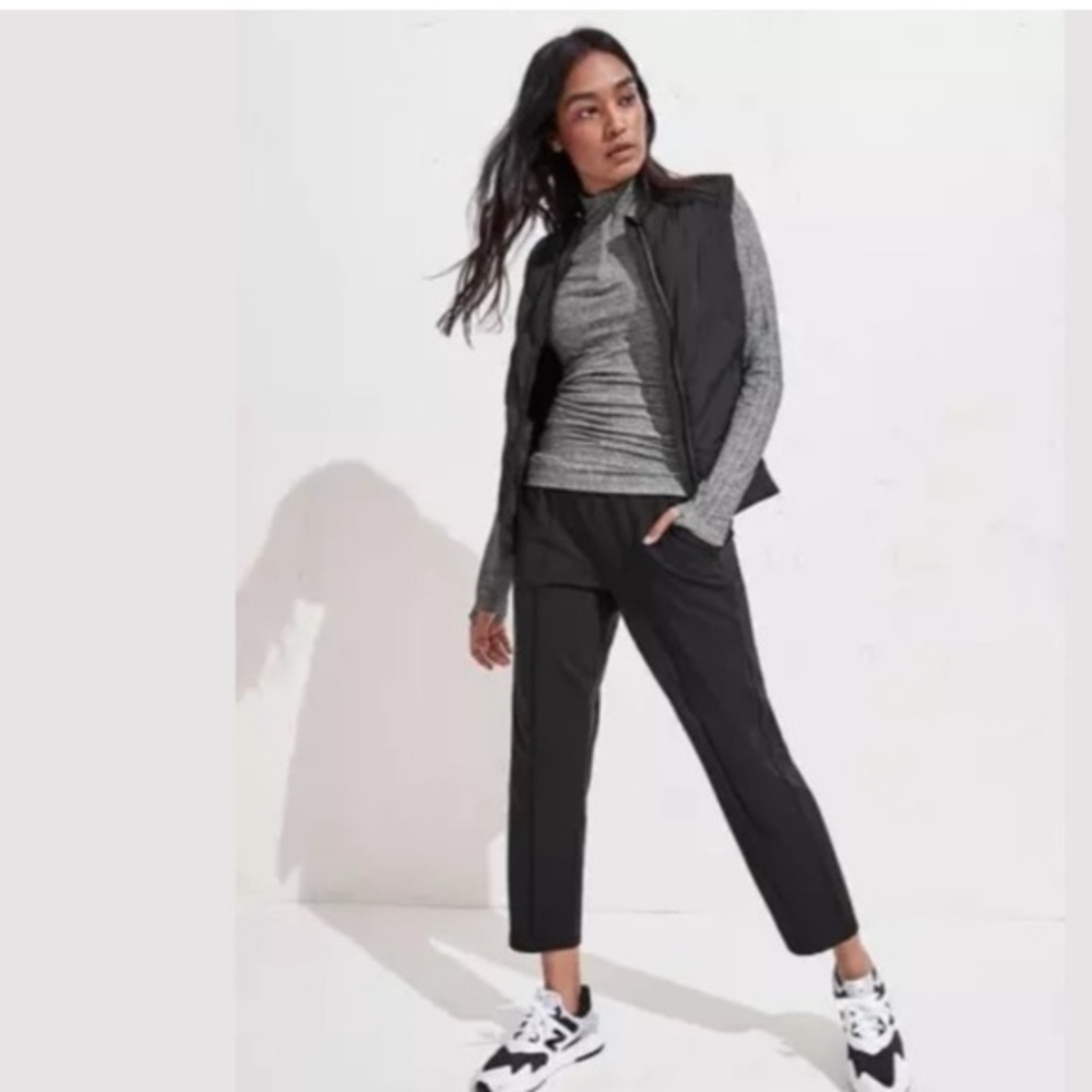 Athleta Venice Black‎ Pintuck Pant